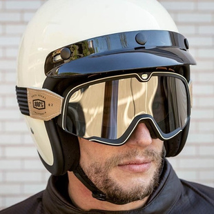 哈雷复古风镜机车摩托车头盔风镜护目镜哈雷复古风镜半盔全盔通用