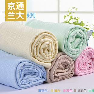竹纤维盖毯毛巾被单双人午睡宝宝全竹炭空调毯毛毯夏凉被婴儿薄款