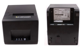 热敏小票据机 厨房网口自动切纸打印机 L80160I 前台USB口