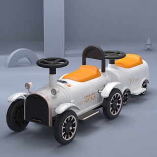 儿童电动车1—5四轮遥控汽车女孩双人小孩宝宝玩具载人火车可坐人