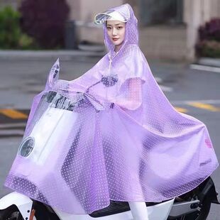 雨衣电动车专用摩托车雨披防暴雨成人男女全身加大加厚雨衣双 新款