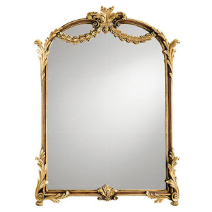 饰 雕花桌面欧式 梳妆镜复古浴室镜子壁炉美式 装 化妆镜台式 定制法式
