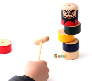 靓典 工艺品 玩具 益智 家居饰品 达摩落 传统 日本 比速度 创意
