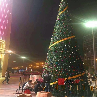 10米圣诞大树酒店商场广场圣诞 大型工程框架圣诞树10m圣诞树套餐