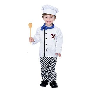扮演服 男童女童厨师西餐烘焙套装 儿童游戏幼儿园小孩工作职业服装