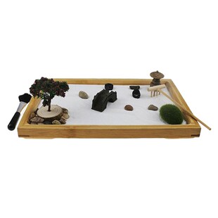 Zen Bridge Garden Sand Rake 推荐 Kit Rocks for new Desk