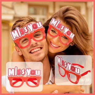 Party Dray Mine Glasses Valentine Decoration 2023