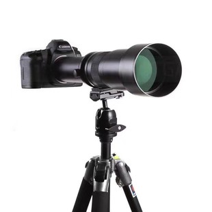 650 1300mmF8 F16国产手动镜头长焦变焦望远单反探月拍鸟风景相机