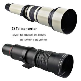 F8.3国产手动镜头长焦变焦望远单反探月拍鸟摄影风景 1600mm 420