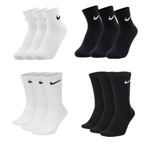 Nike耐克男女2021夏新款 三双四季 中筒高筒短低帮透气运动袜子 正品