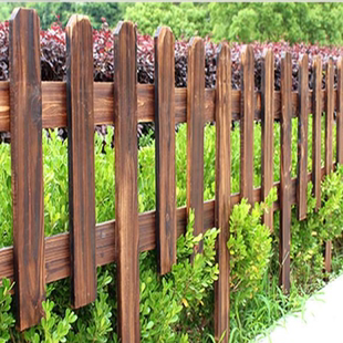 防腐木栅栏护栏栏杆围栏小篱笆栏栅围挡花坛围墙户外花园菜园户外