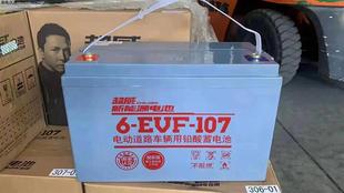 12V105ah 105电动汽车 洗地车 观光车电瓶 EVF 免维护蓄电池6