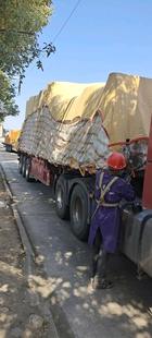 货车卡车运输安全防护网绳拉纸专用货物网罩篷布防风网封车网