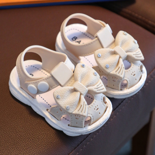包头夏季 婴儿0 4岁防滑软底居家外穿宝宝学步鞋 新款 2024女童凉鞋