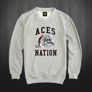 ACES NATION外套篮球运动长袖 定制 卫衣篮球衣训练服球队服套头衫