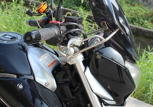 挡风板护手把罩 适用于铃木骊驰GW250摩托车前挡风玻璃护板改装