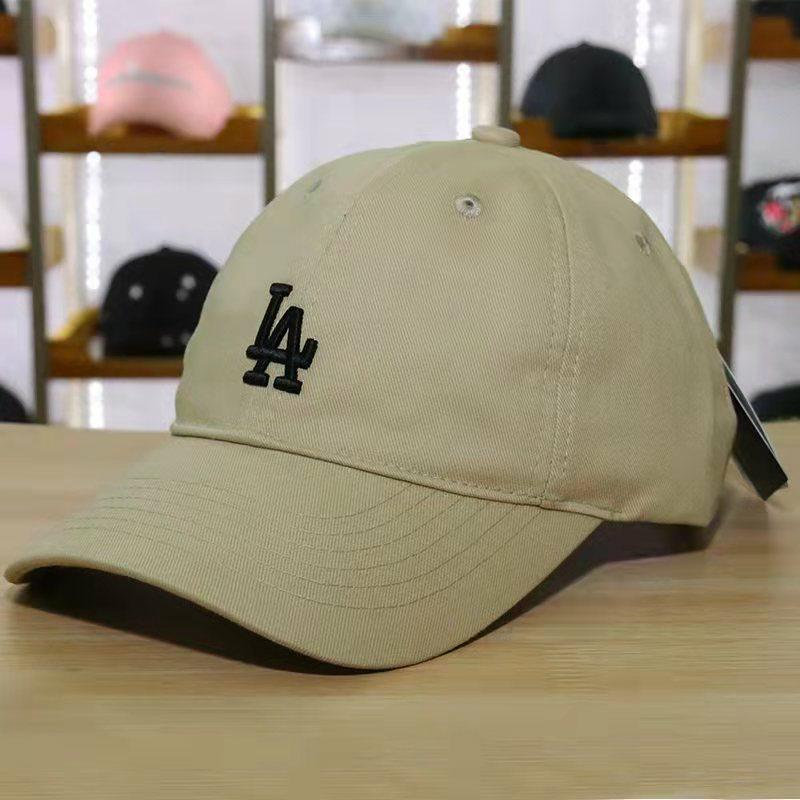 NY男女洋基队可调节LA鸭舌帽遮阳帽运动帽 MLB棒球帽韩国潮牌正品
