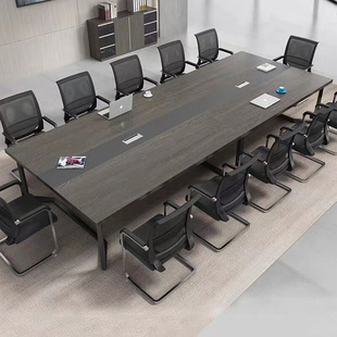 办公家具会议桌长桌办公桌简约现代会议室桌椅组合培训桌大洽谈桌