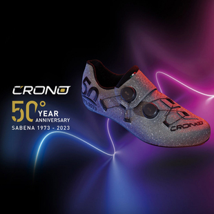 意大利进口CRONO 骑行鞋 碳纤维公路锁鞋 轻量化公路车 50周年纪念款