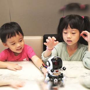 10岁男孩 Micor bit儿童机器人编程7 894二代宝比机器人 宝工GE