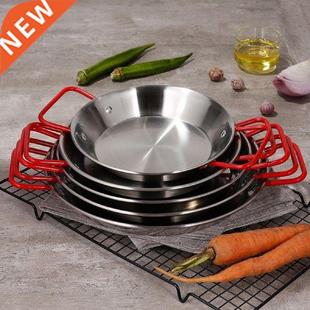 Double Ear Cooking Steel Pan With Everyday Stainless