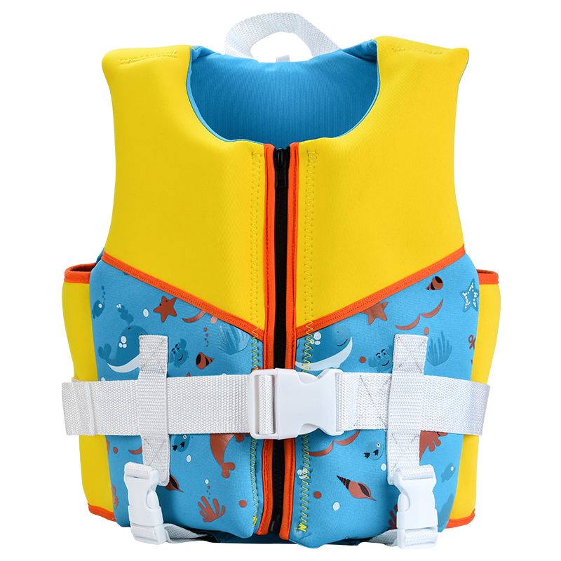 儿童救生衣专业小孩男童背心浮力衣学游泳大浮力女童便携漂流马甲