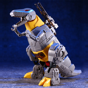 现货 恐龙钢索变形玩具5手动拼装 汽车机器人收藏酷变宝金刚模型