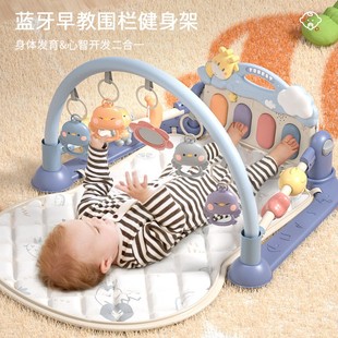 6个月 1岁3 脚踏钢琴新生婴儿健身架器宝宝男孩女孩音乐益智玩具0