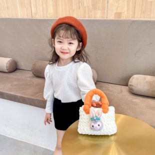 网红儿童小包包2021新款 韩版 配饰包可爱手提斜挎包 卡通小公主时尚