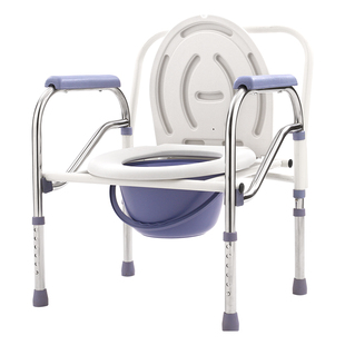 老年人移动马桶椅坐便椅子残疾人病人坐便器大便椅凳可折叠坐厕椅