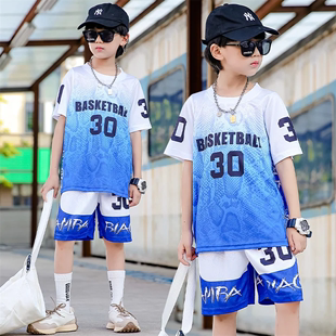男童篮球服小孩子球衣中小学生篮球训练服大童篮球运动套装