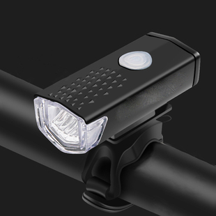 备配件 自行车灯夜骑强光手电筒USB充电前灯防雨山地车骑行装