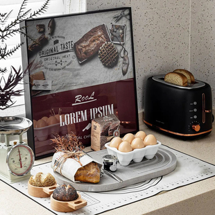 饰用品用具摆件食物道具仿真假面包咖啡机摆设 样板房样板间厨房装