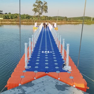 插销浮防撞条浮桥头 平台塑料艇上水护栏配件连接件栏杆船螺栓筒码
