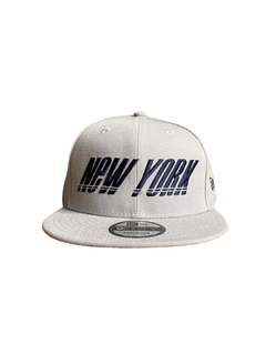 New 城市系列 纽亦华 纽约嘻哈平沿帽棒球帽女可调节 Era