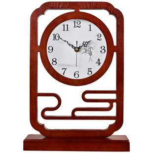 客厅摆件艺术钟表座钟台钟坐钟装 台式 表中式 时钟桌面创意 饰中式