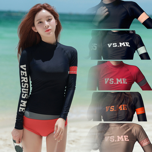 韩国VSME潜水服速干防晒弹力泳衣运动修身 水母衣长袖 多色可选 长裤