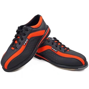 SH保龄球用品热销初级款 PBS品牌专业保龄球鞋 橙黑色 男女通用款