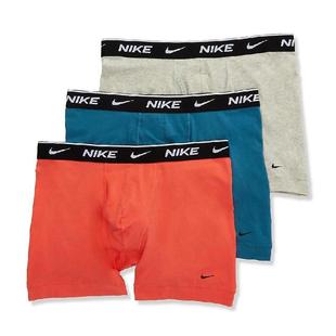 平角裤 Nike KE1107 3条装 耐克男运动短裤 纯色弹力透气舒适正品 内裤