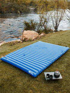牧高笛户外充气垫露营防潮垫单双人睡垫便携充气床脚踩充气垫子