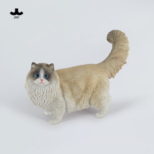 JXK布偶猫2.0模型仿真宠物小猫咪周边摆件手办玩偶桌面饰品道具