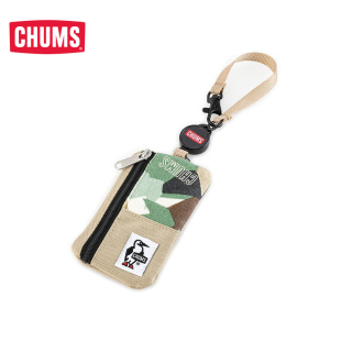CHUMS 洽洽鸟 2936 日系潮流户外弹力绳证件包透明卡包钥匙包CH60