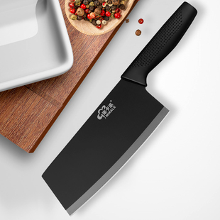 锋利好用锋利不锈钢菜刀小菜刀厨师刀切水果刀家用厨房刀具切肉片