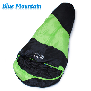 蓝色山脉 2016新款 超轻加厚睡袋 棉睡袋单人睡袋保暖妈咪睡袋