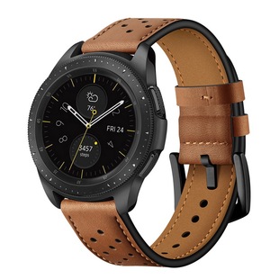 s3智能手表AMAZFIT2S腕带华为pro真皮表带 适用于华米2手表表带三星gear