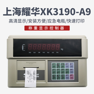P仪表称重显示器A9打印仪表电子秤地磅仪表A9 上海耀华XK3190