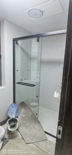 简意不锈钢304淋浴房隔断卫生间玻璃移门宁波定制各类淋浴房