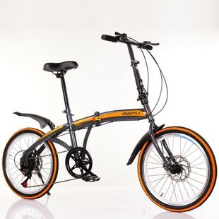 折叠单车自行车20寸变速折叠轻便男女青少年学生公路骑行代步车