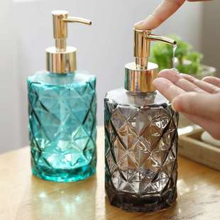 欧式 压式 瓶子 洗手液瓶酒店专用乳液瓶北欧创意卫生间沐浴露分装