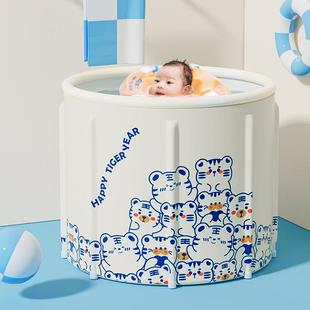 儿童洗澡桶婴儿幼儿游泳桶沐浴桶家用宝宝小孩可折叠泡澡桶洗澡盆